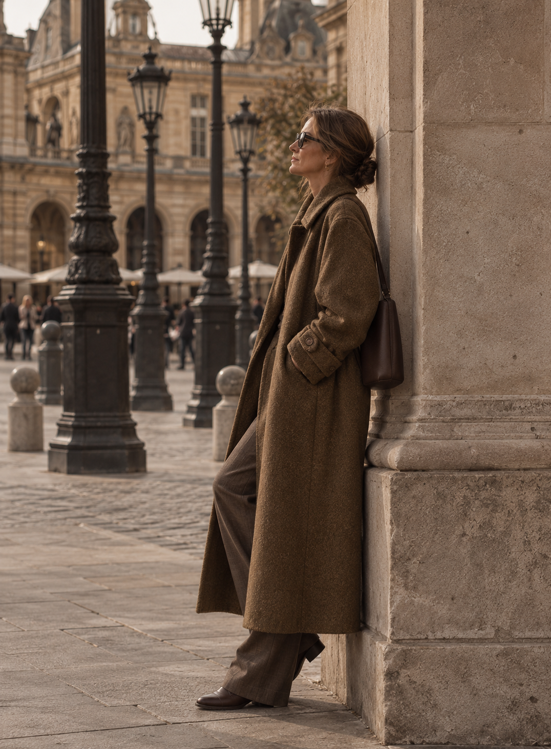 Le Manteau Héritage Double Face