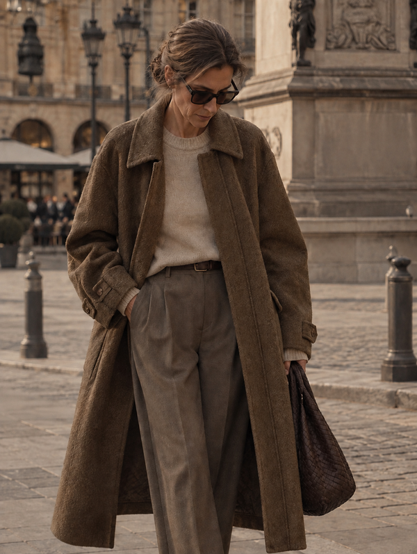 Le Manteau Héritage Double Face