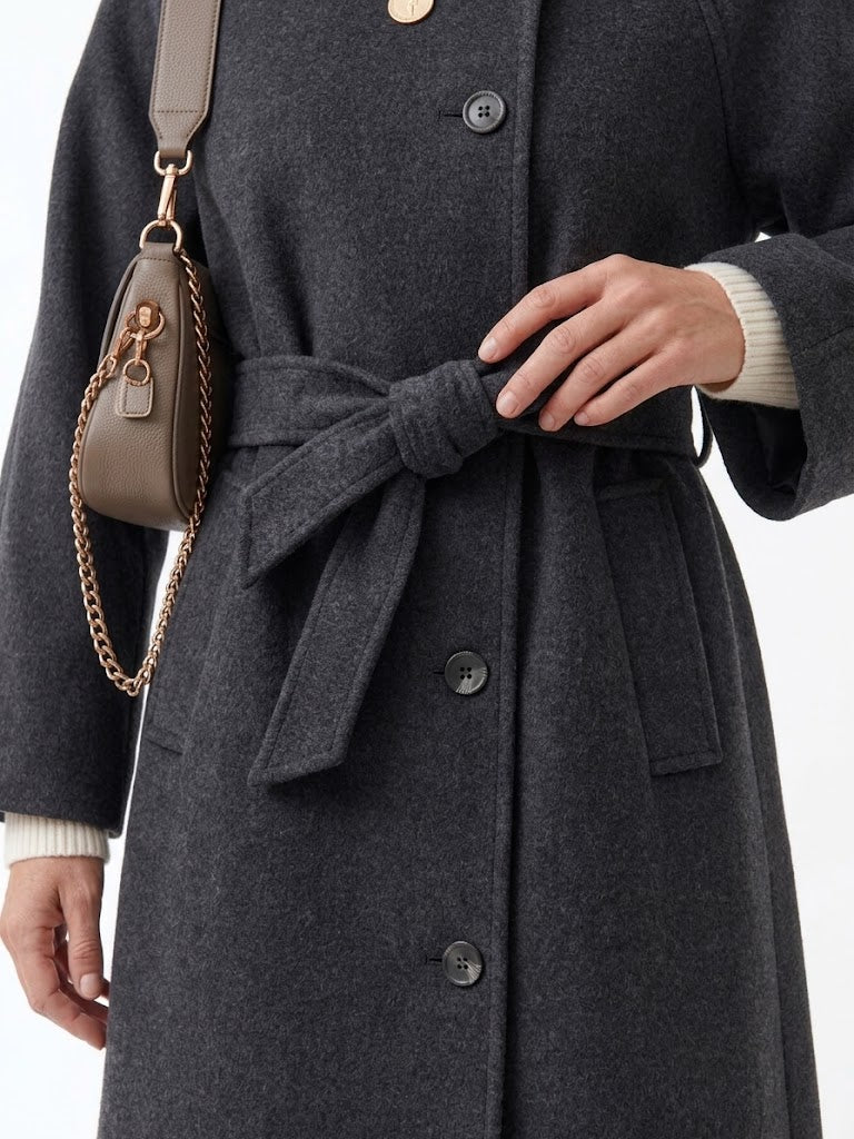 Le Manteau Ceinturé Monceau
