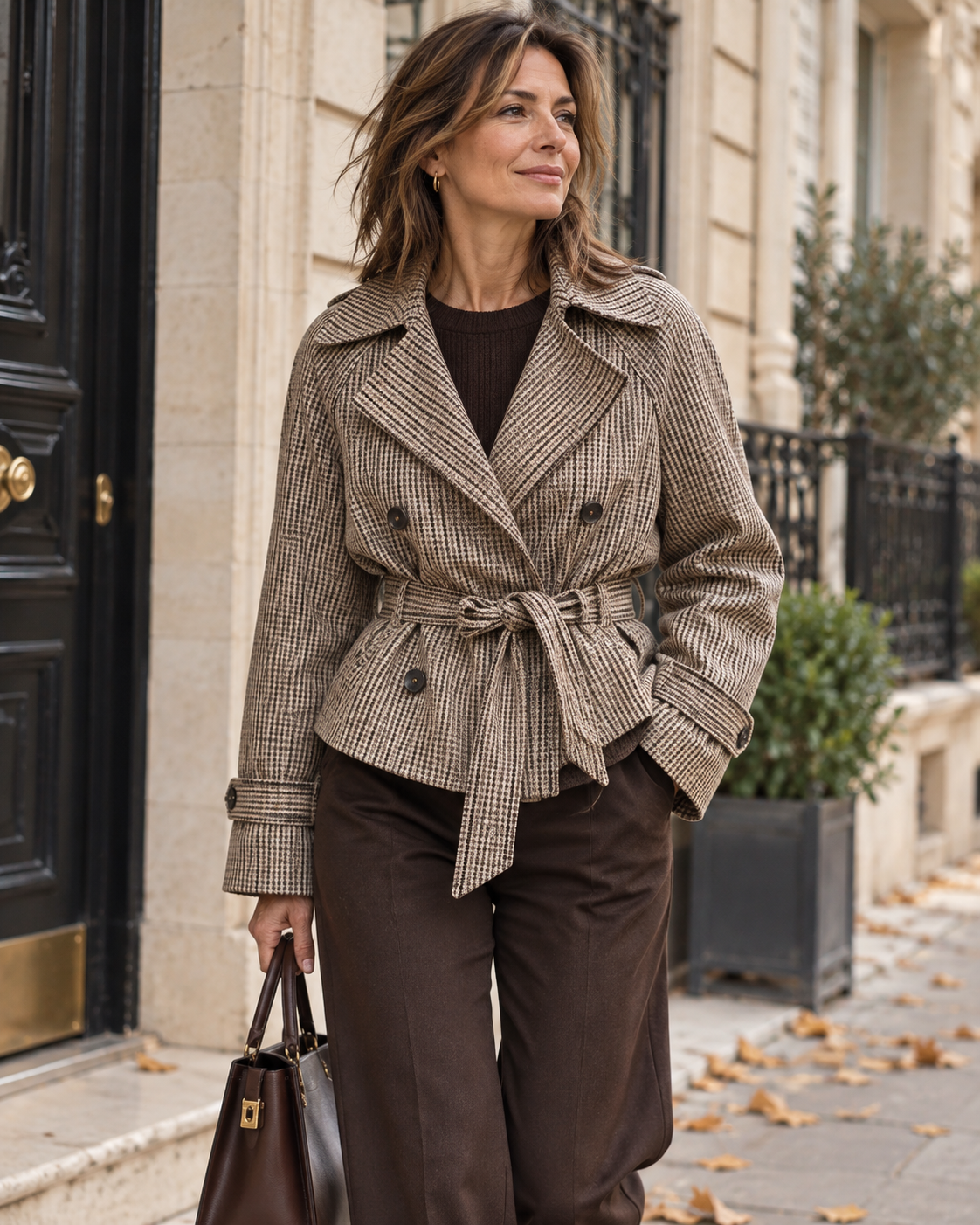 La Veste Ceinturée Vintage