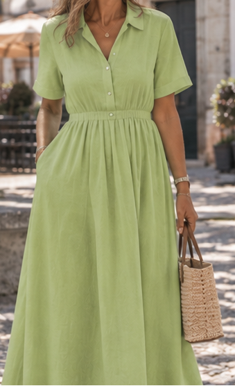 La Robe Midi en Lin Juliette