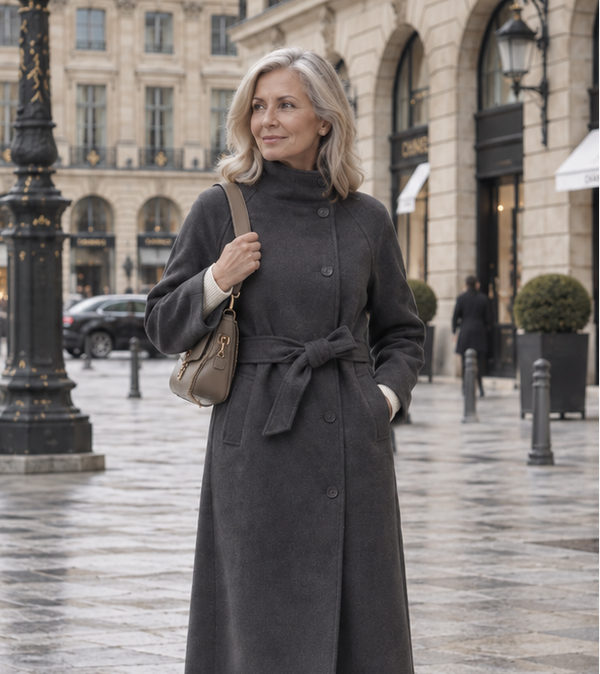 Le Manteau Ceinturé Monceau