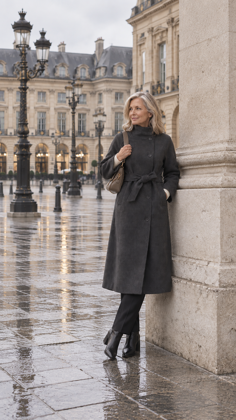 Le Manteau Ceinturé Monceau