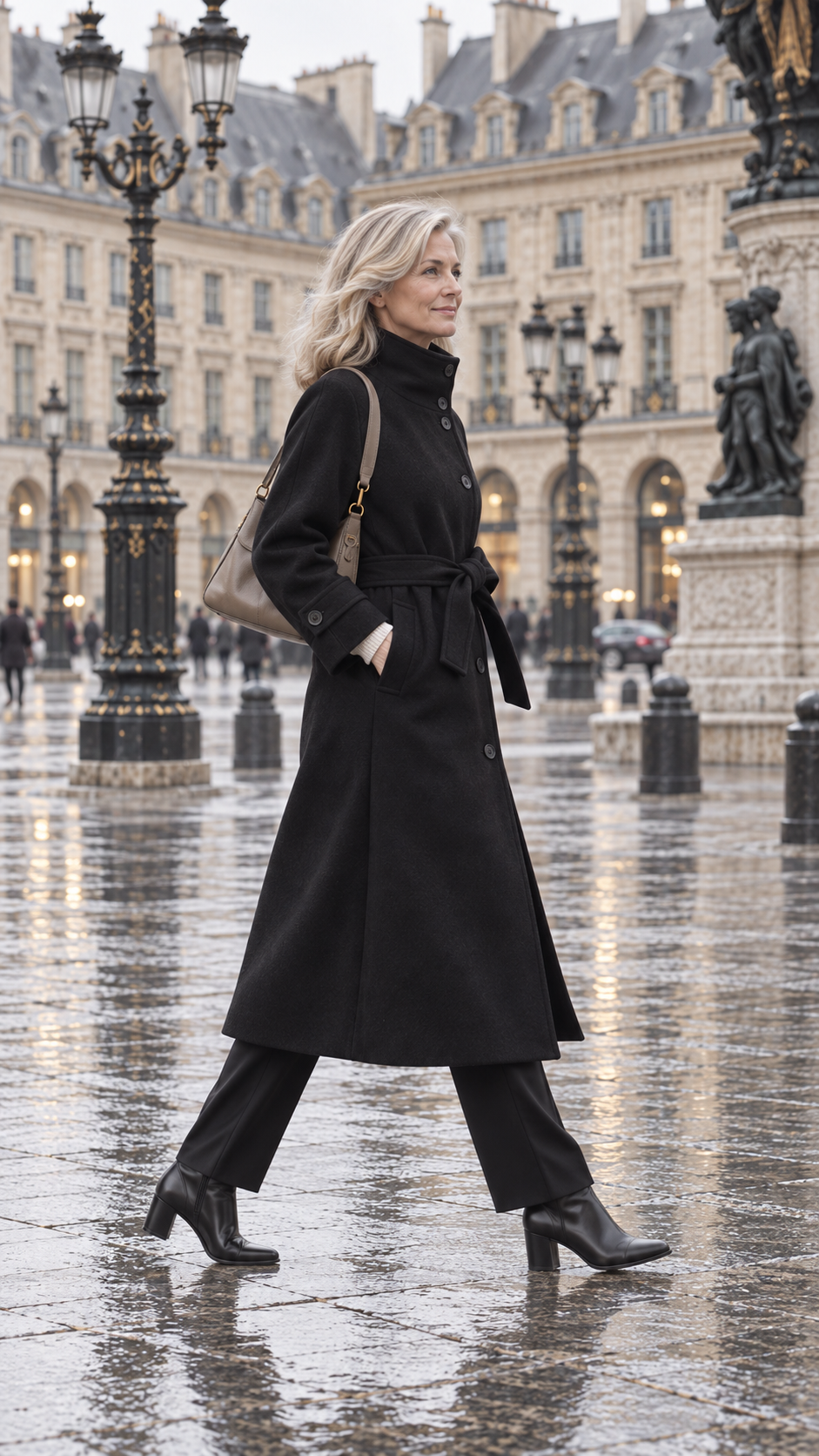 Le Manteau Ceinturé Monceau
