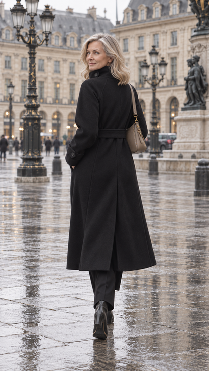 Le Manteau Ceinturé Monceau