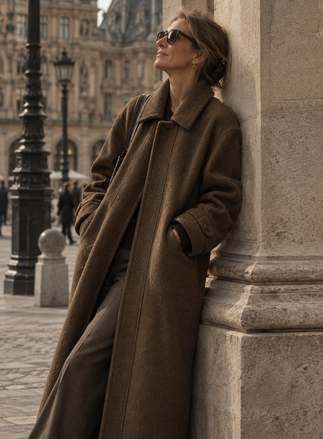Le Manteau Héritage Double Face