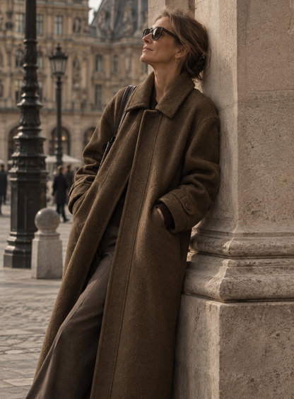 Le Manteau Héritage Double Face