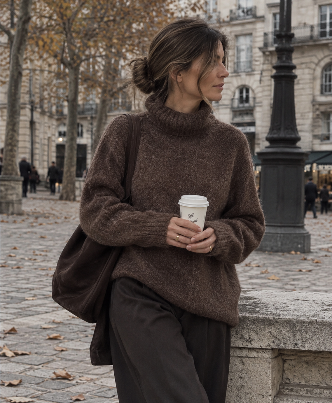 Le Pull à Col Montant