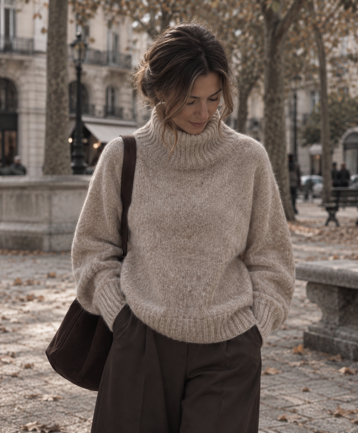 Le Pull à Col Montant