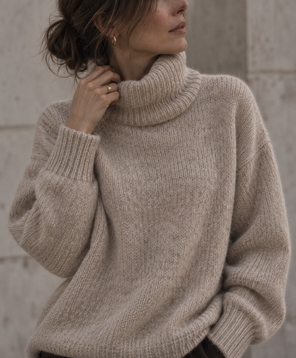 Le Pull à Col Montant