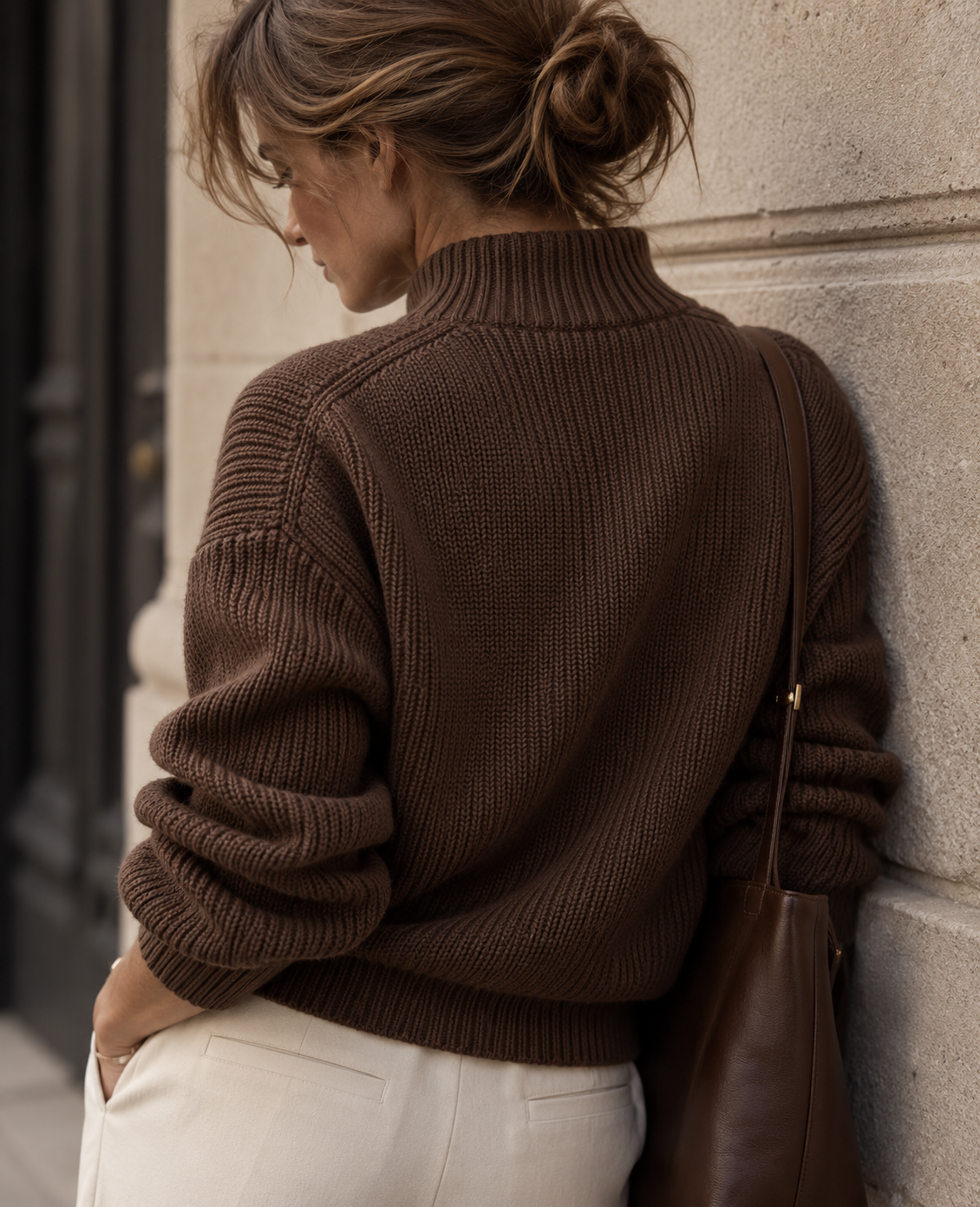 Le Cardigan Zippé En Maille
